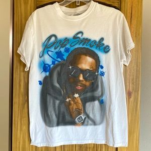 Pop smoke shirt from hot topic